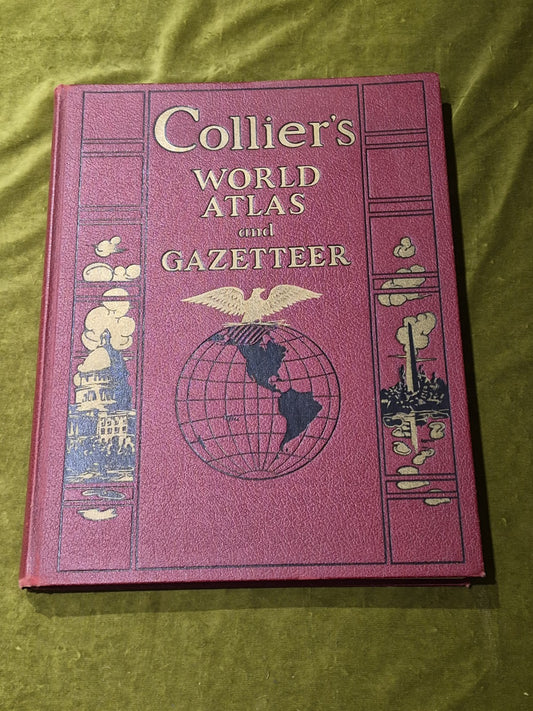 Collier's World Atlas and Gazeteer0