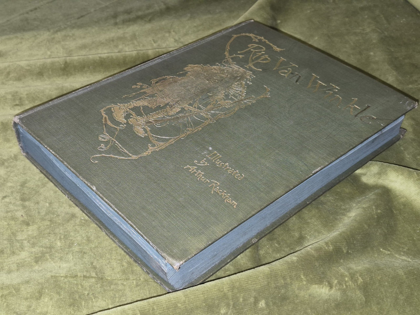 Rip van Winkle WASHINGTON IRVING Illustrated ARTHUR RACKHAM Heinemann 1908 Print2
