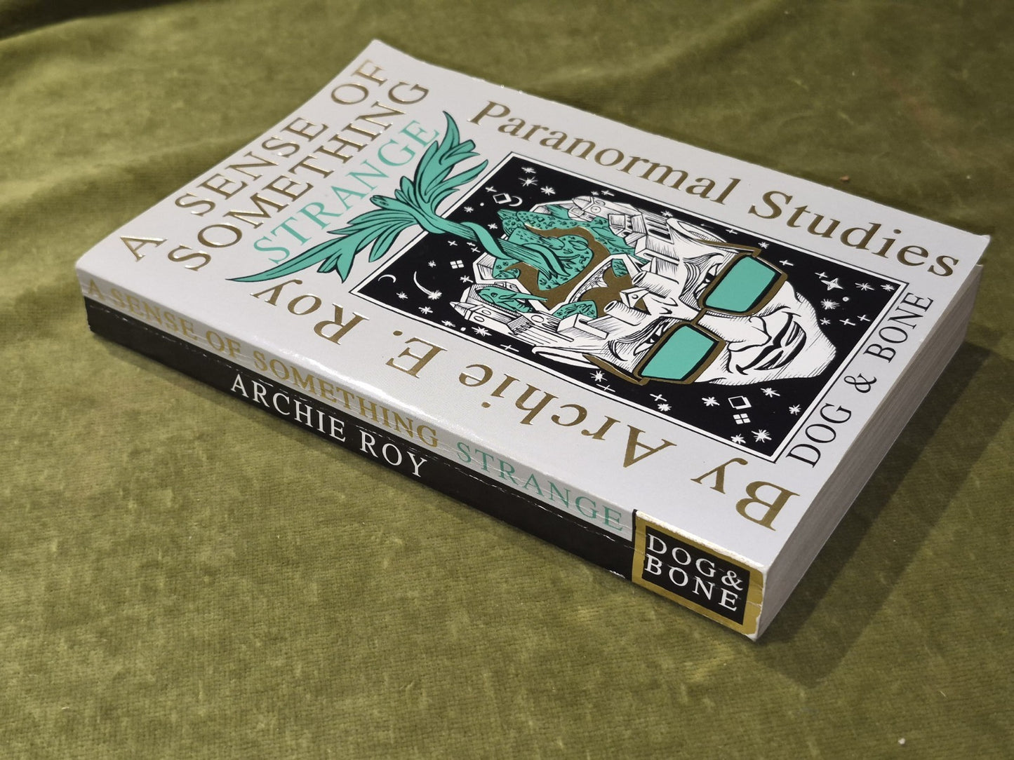 Sense of Something Strange - Archie E. Roy 1990 Signed First Edition Paperback 1