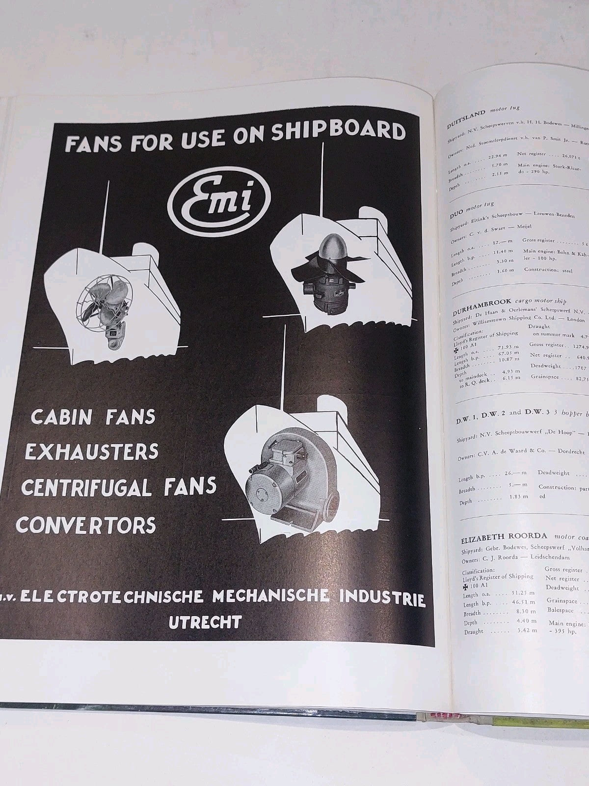 Wyt's Digest of Dutch Shipping and Shipbuillding 1956 Hb Book4