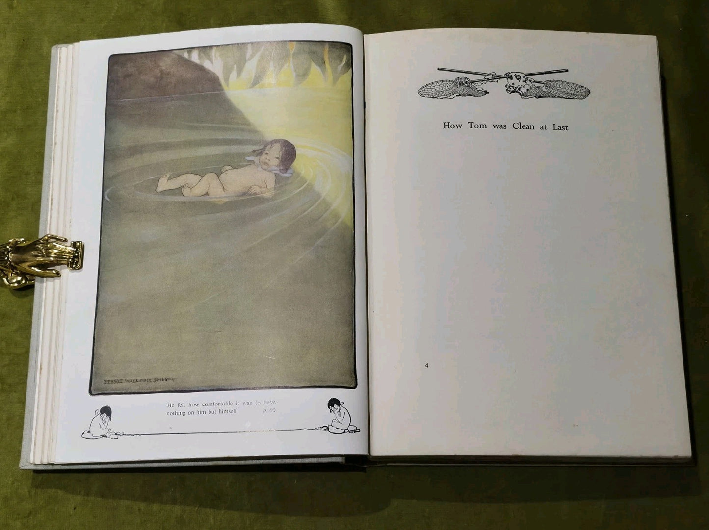 The Water Babies by Charles Kingsley 1939 Ist Ed IIlustrated HB Good Condition6