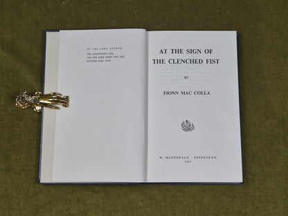 At The Sign of the Clenched Fist by Fionn Mac Colla 1st 1967 M Macdonald5