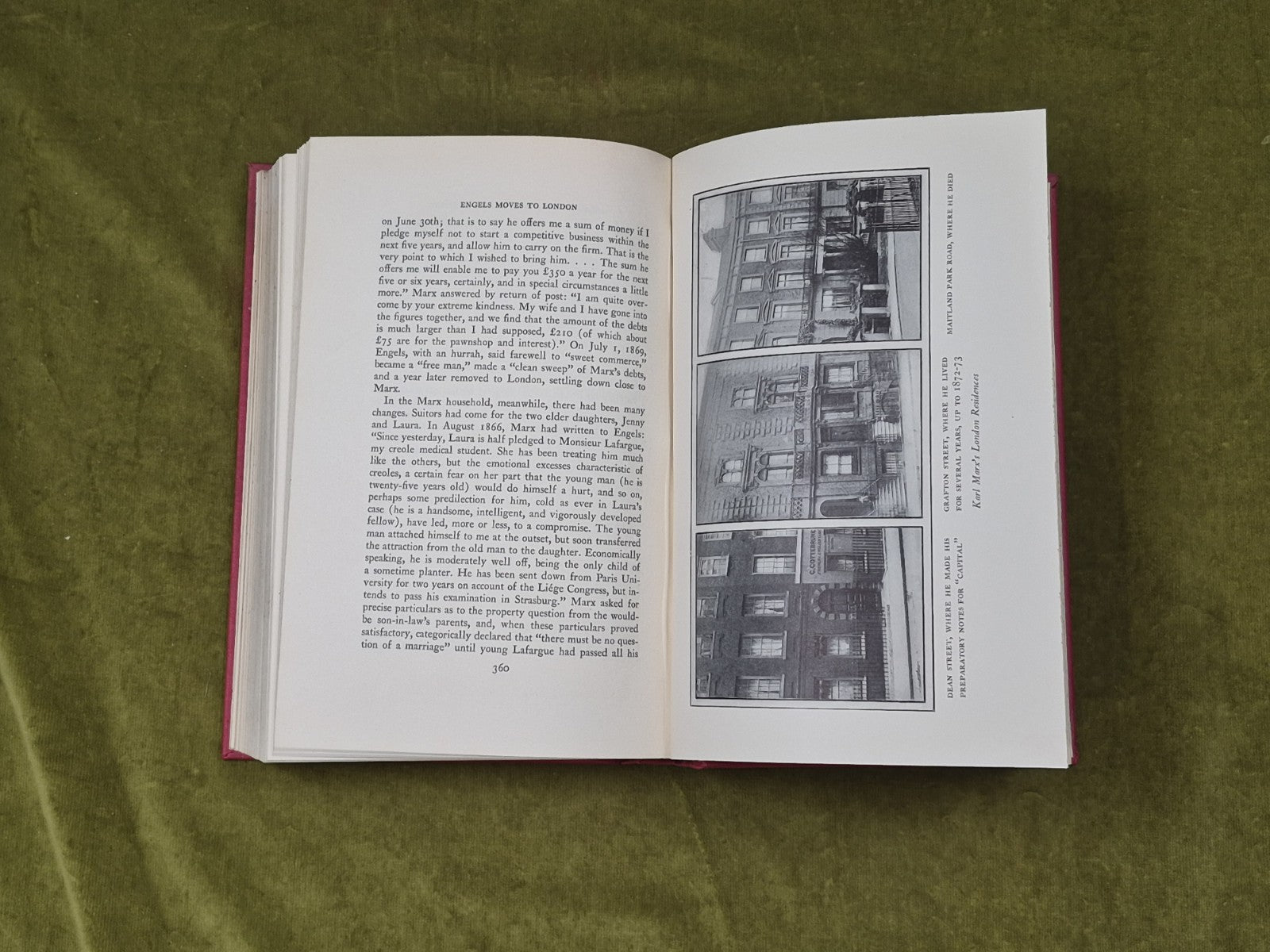 Karl Marx His Life and Work - Otto Rhule , Allen & Unwin 1929 HB DJ4