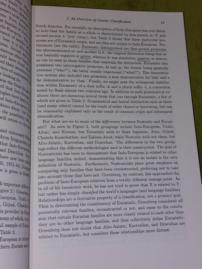 On the Origin of Languages: Studies in Linguistic Taxonomy (1994) Merritt Ruhlen4