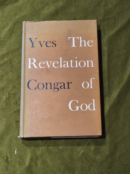 The Revelation of God-Yves Congar Hardcover 1988 with Dust Jacket0