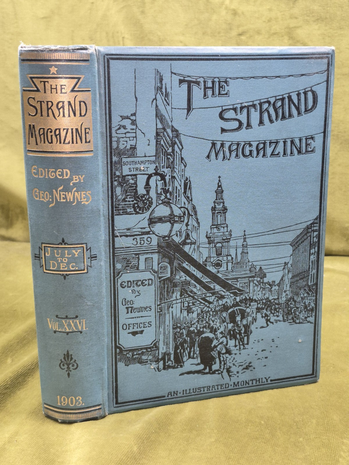 Strand Magazine 1903 Sherlock Holmes True First Edition Vol 26 July Dec XXVI 0