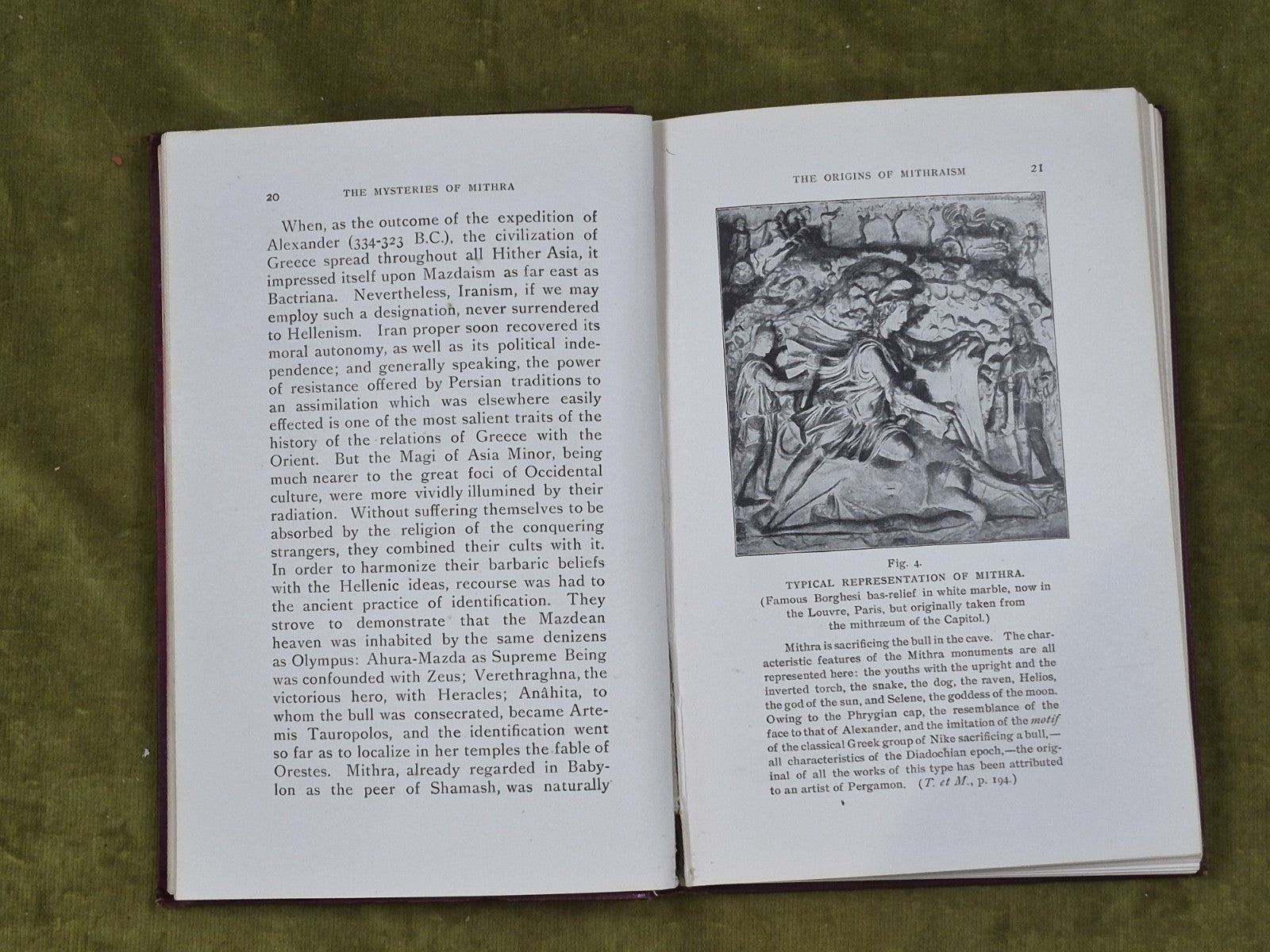 The Mysteries of Mithra - Franz Cumont , Open Court 1903 1st English Edition6