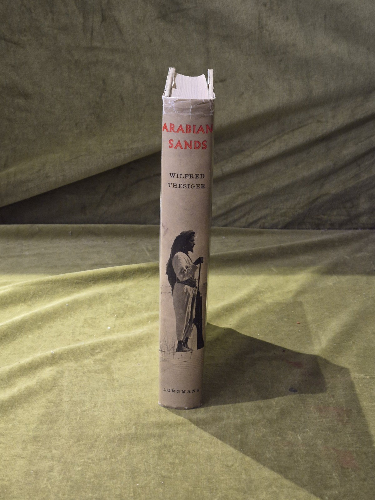 Arabian Sands - Wilfred Thesiger , Longmans 1959 1st HB DJ2
