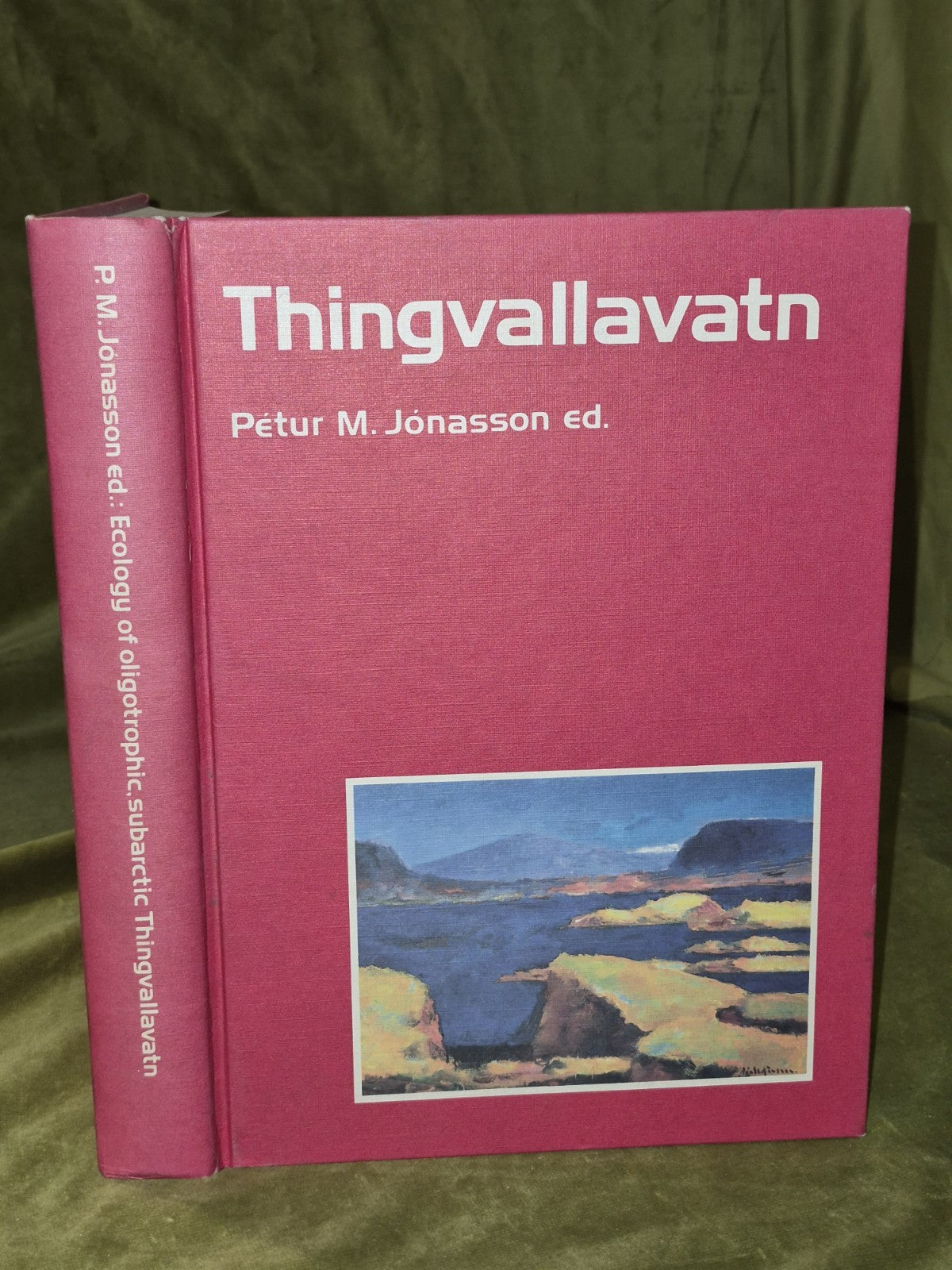 Jonasson, Petur M. (editor) ECOLOGY OF OLIGOTROPHIC, SUBARCTIC THINGVALLAVATN0