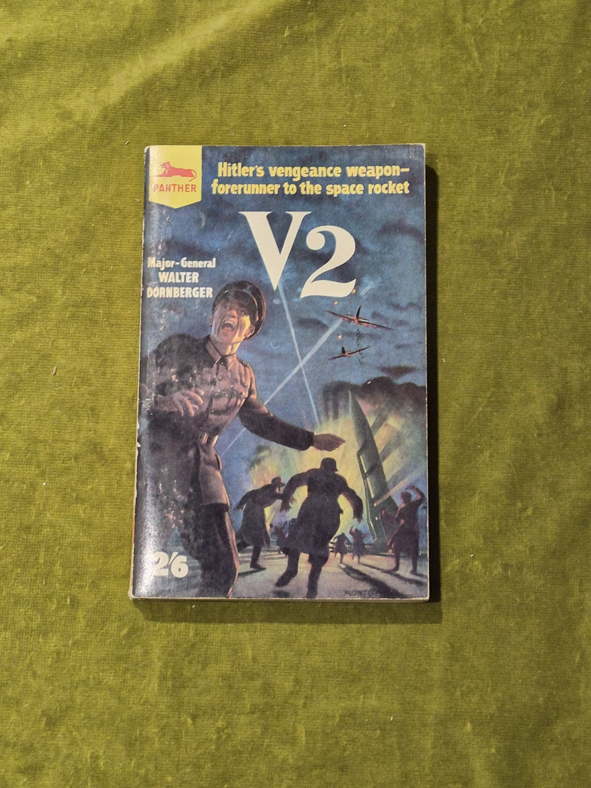 V2 - Major-General Walter Dornberger - 1958 Panther paperback0