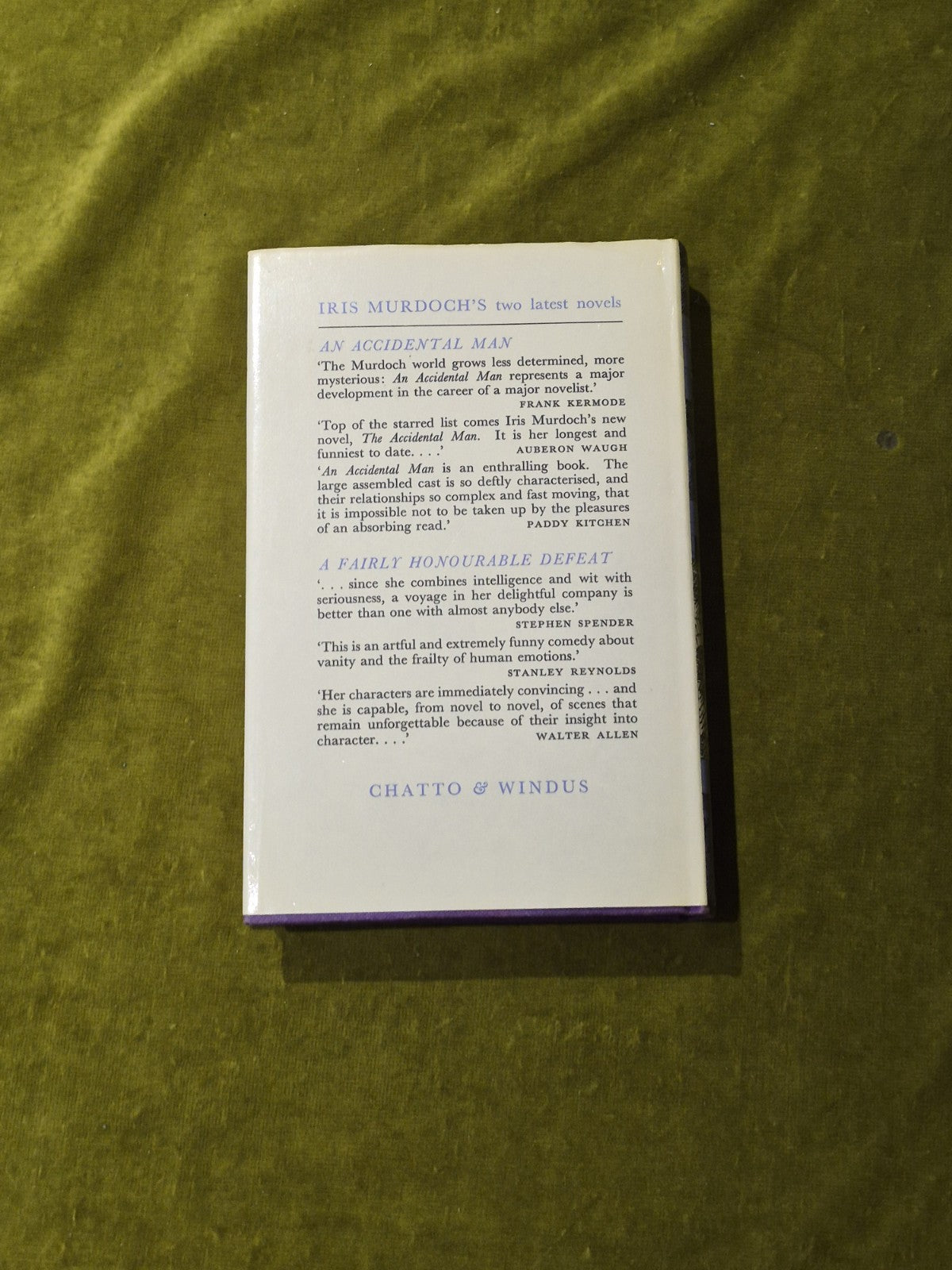 The Black Prince - Iris Murdoch , Chatto & Windus 1973 1st HB DJ VGC1