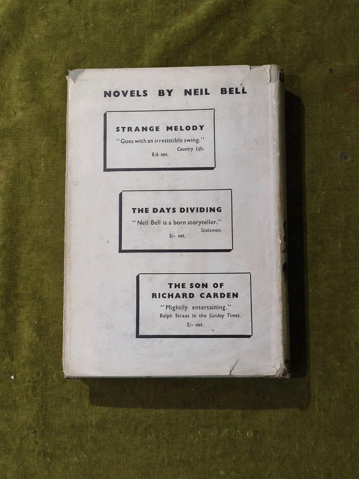 Crocus - Neil Bell , Collins 1st HB DJ 19361