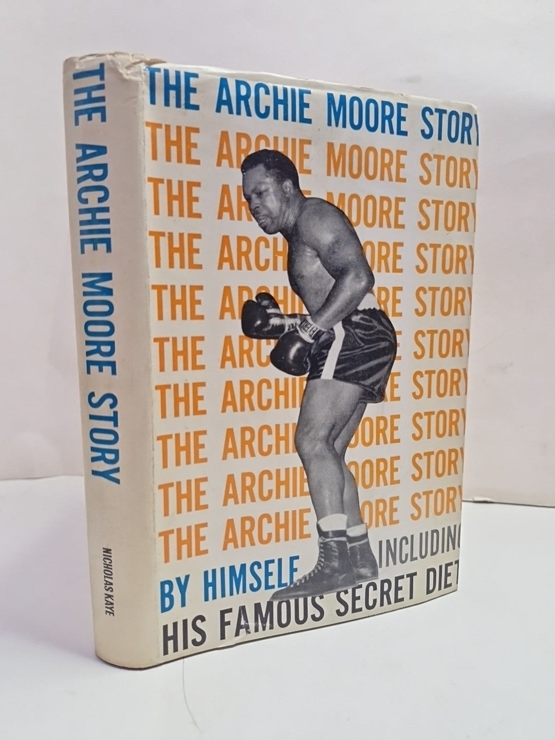 The Archie Moore Story 1st UK Edition Hardback in D/J 19600