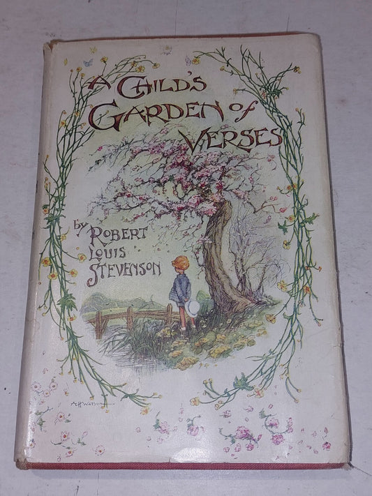 A Child's Garden of Verses Robert Louis Stevenson(1946) Hb With Dj Book0