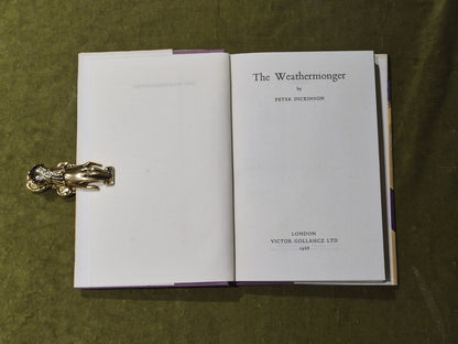 The Weathermonger - Peter Dickinson - Gollancz 1st Edition - NEAR FINE4