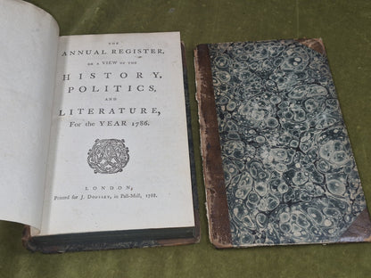 Annual Register 1776 Declaration of Independence America Revolution Set of 177