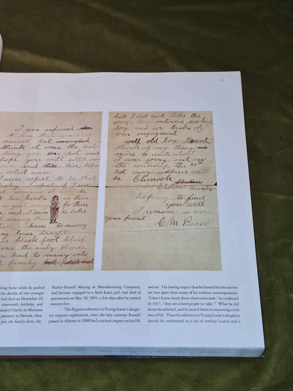 Charles M. Russell, Word Painter Letters 1887-1926 - B Dipple - 1993 Large Hb7