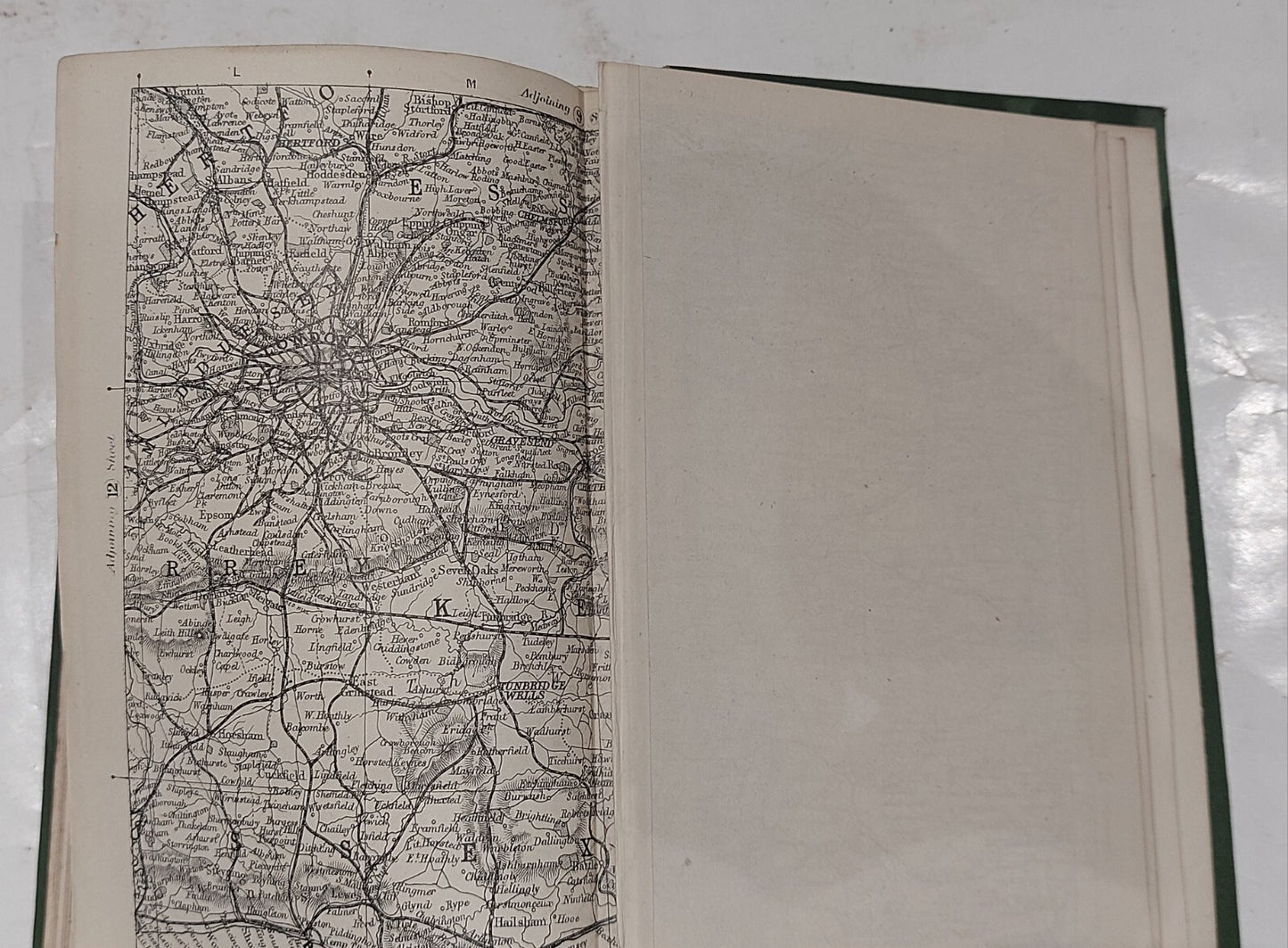 G. W. Bacon Tourist's Guide & Handbook With Maps / Map To England And Wales. 8