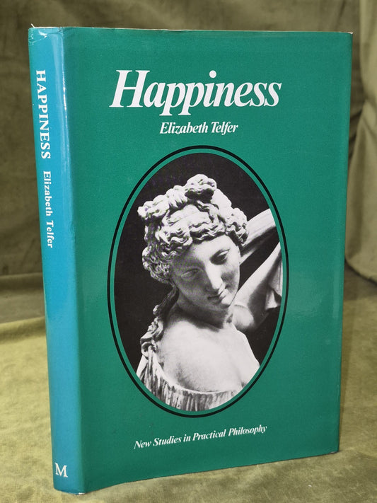 Happiness Elizabeth Telfer 1980 Hardcover SIGNED Letter0