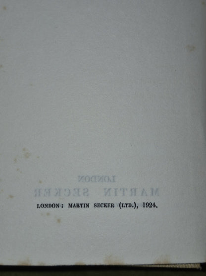 The Boy in the Bush First Edition D H Lawrence & Skinner6