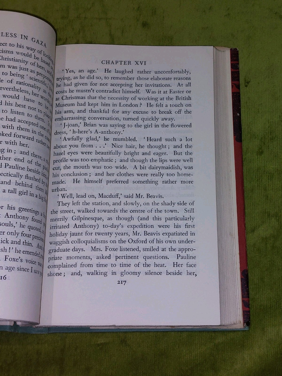 Eyeless in Gaza By Aldous Huxley (1950) [Chatto & Windus] Hb Book8