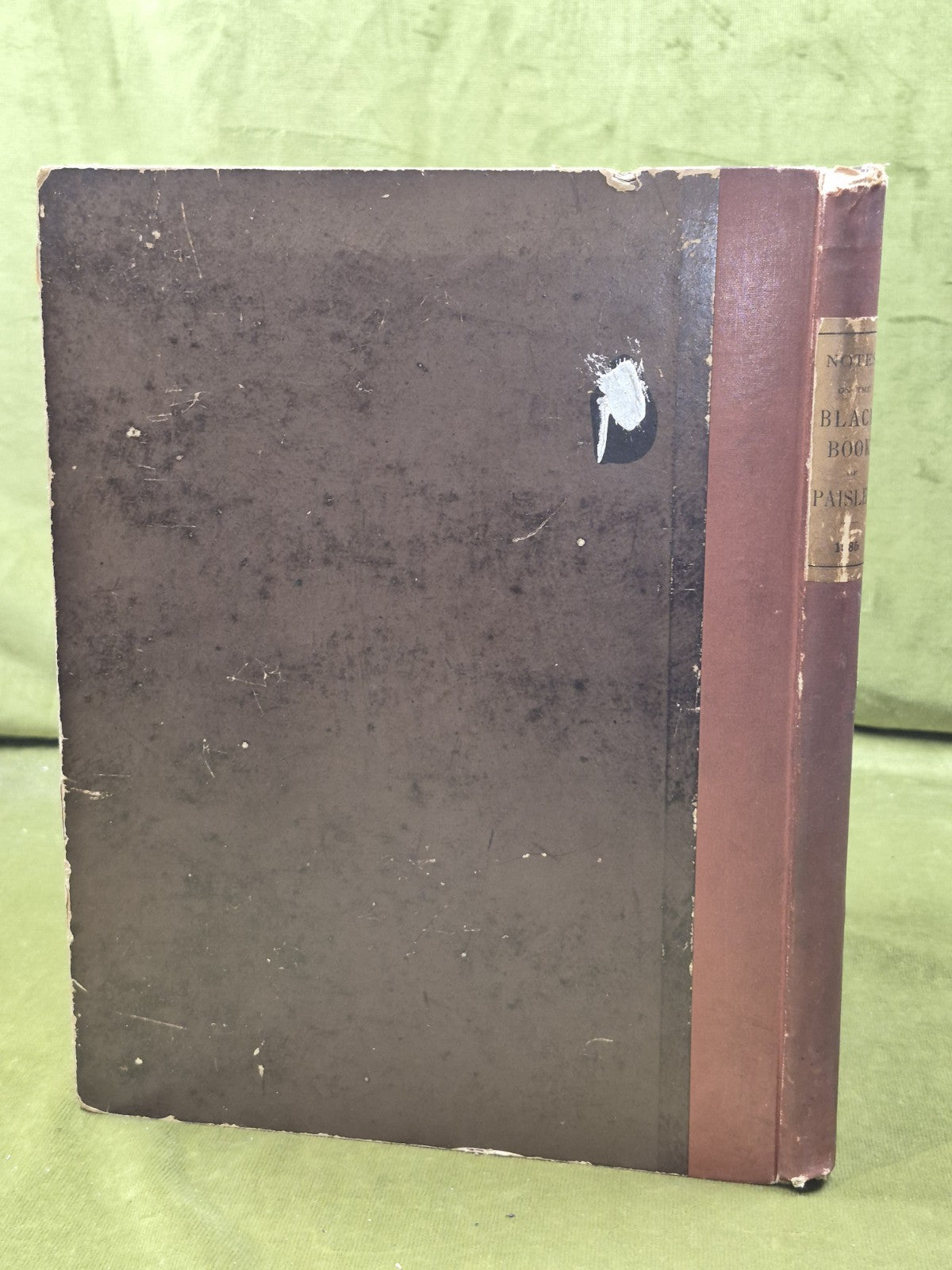  The Black Book of Paisley Scotichronicon 1885 David Murray 1