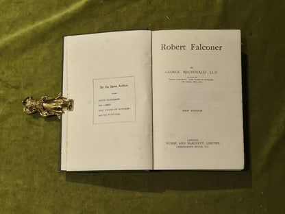 George Macdonald - Robert Falconer - Hurst & Blackett New Edition - circa 19005