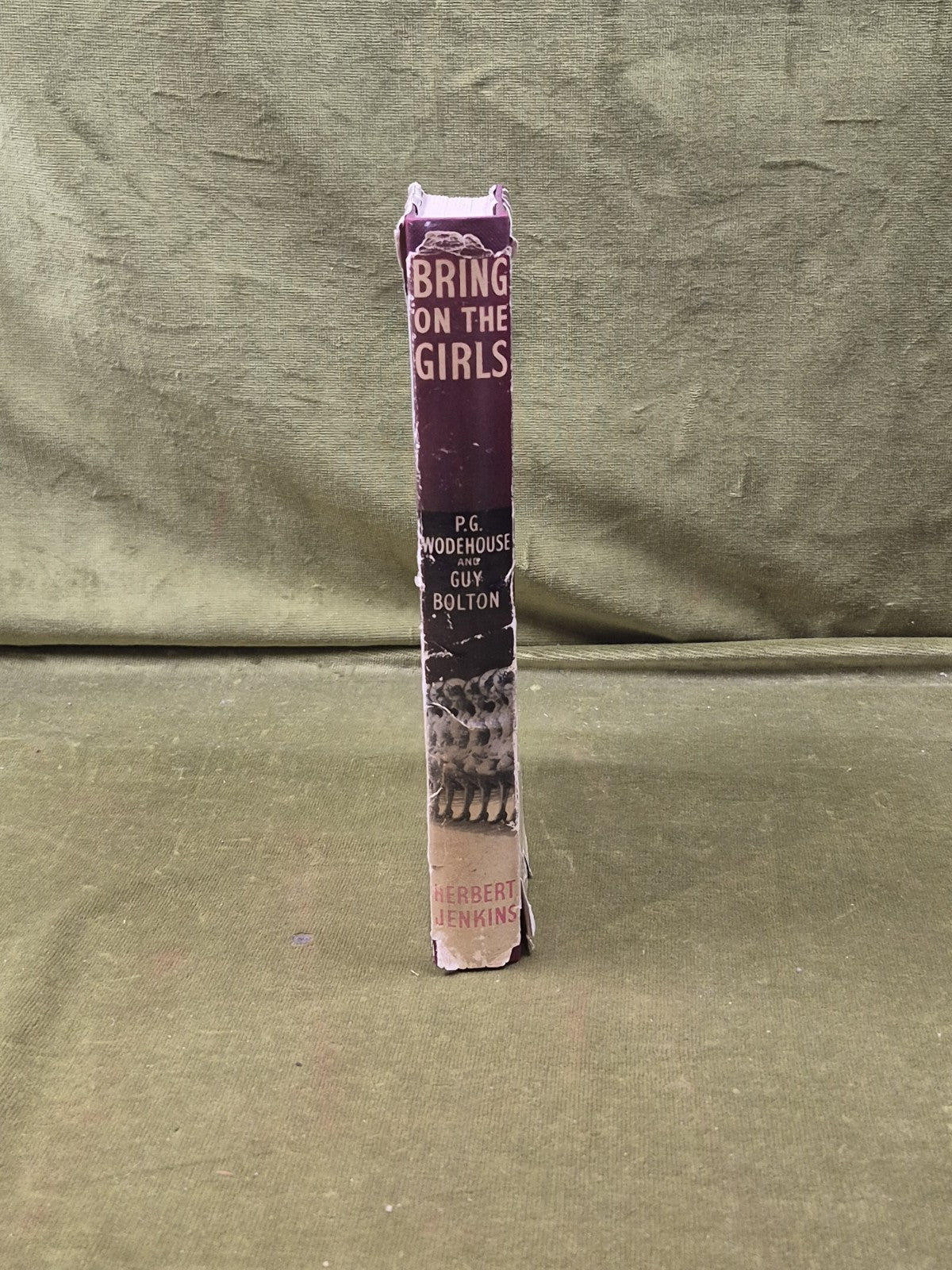 Bring on the Girls by P G Wodehouse , Herbert Jenkins 1954 1st HB DJ3