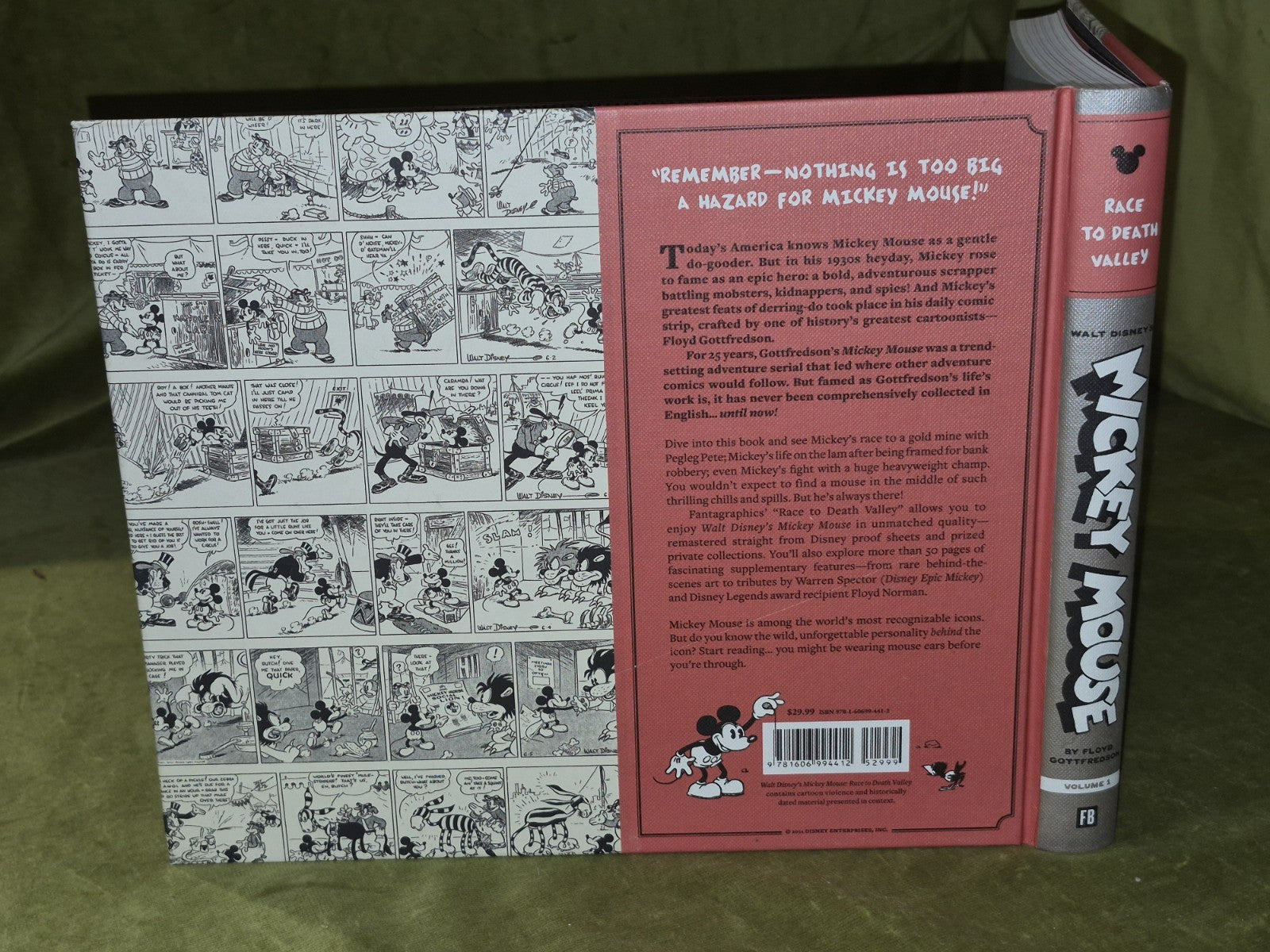 Mickey Mouse #1 (Fantagraphics Books 2011) Race to Death Valley Walt Disney1