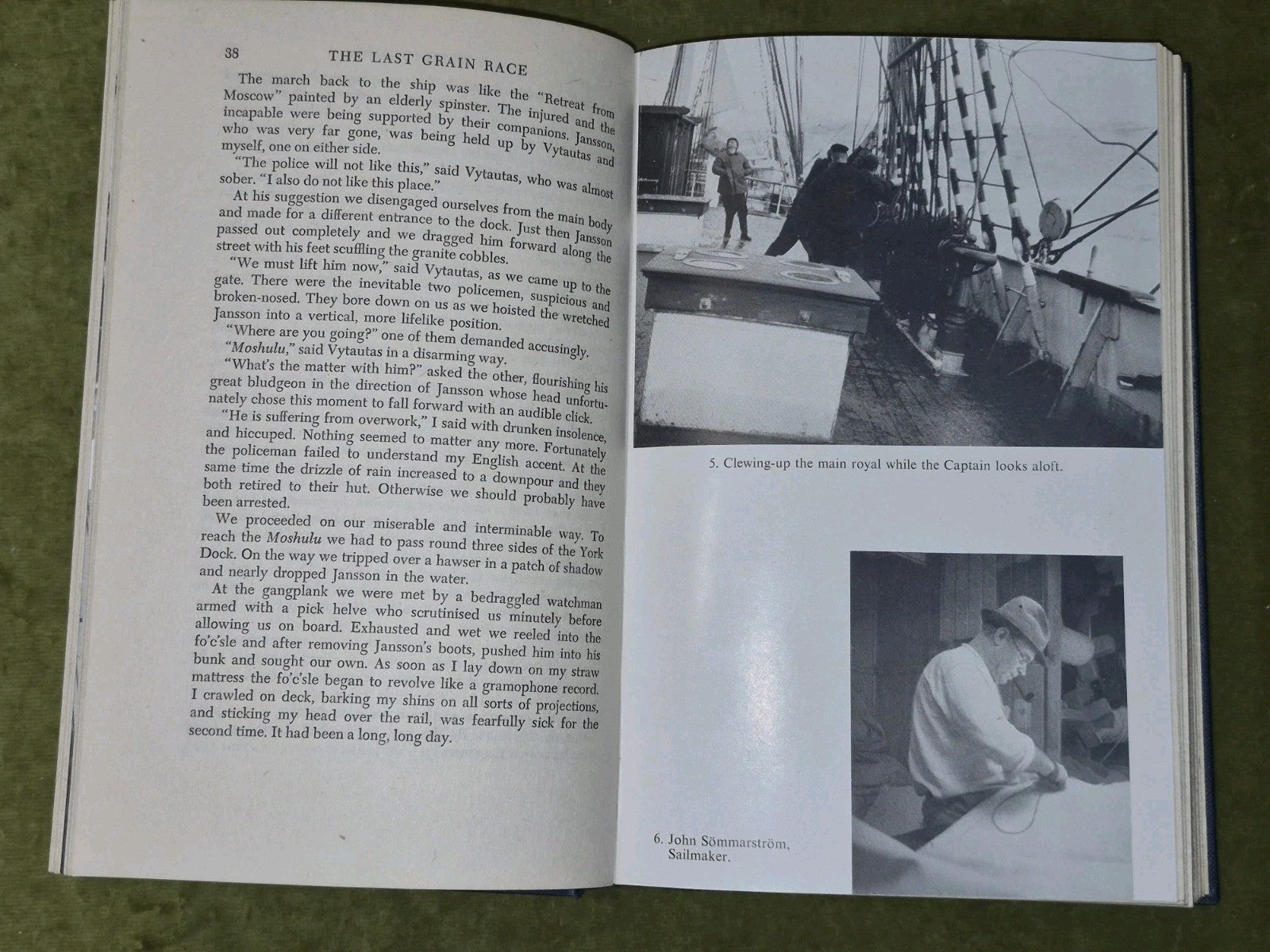 Eric Newby SIGNED The Last Grain Race 19568