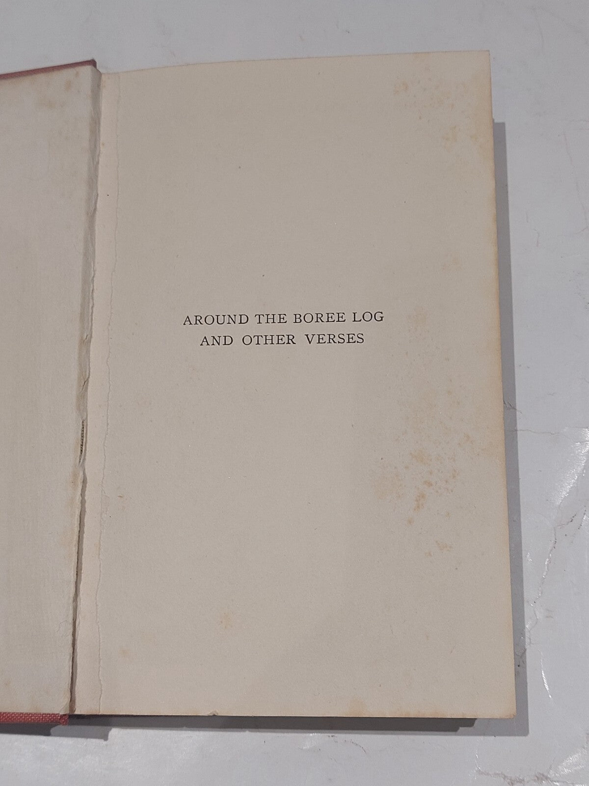 Around The Boree Log By John O'brien (1933) Book2