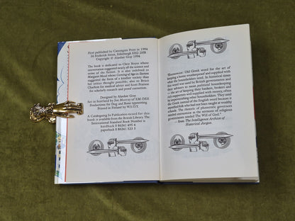 A History Maker - Alasdair Gray , Canongate 1994 1st HB DJ4
