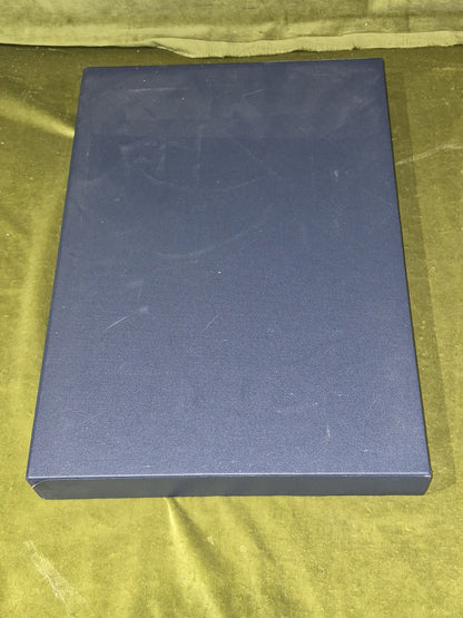 Folio Society TIMES ATLAS OF THE WORLD Leather Slipcase Illustrated 200510