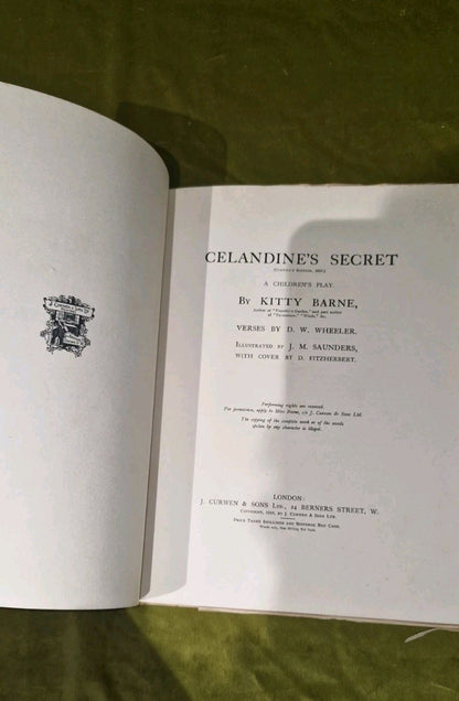 Kitty Barne - Celandine's Secret, Timothy's Garden, Winds, To-Morrow, Curwen Lot12