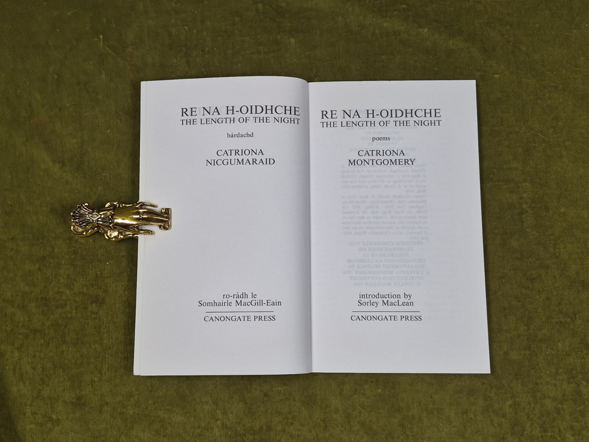 Re Na H-Oidhche / The Length of the Night by Catriona NicGumaraid 1994 Canongate3