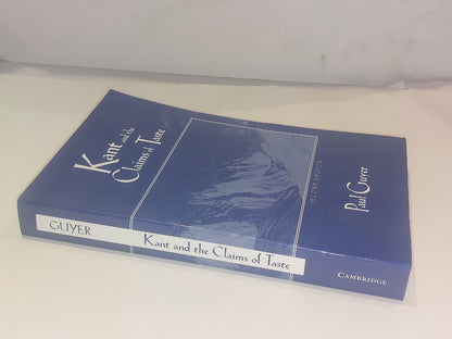 Kant and the Claims of Taste by Paul Guyer 2nd Ed (1997) Pb Book1