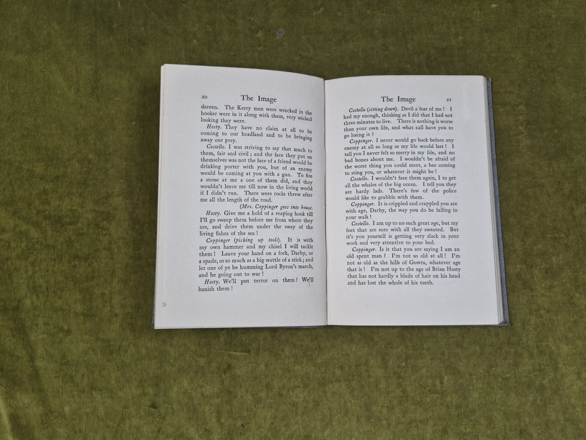 The Image: A Play in Three Acts by Lady Gregory - Maunsel 1910 HB6
