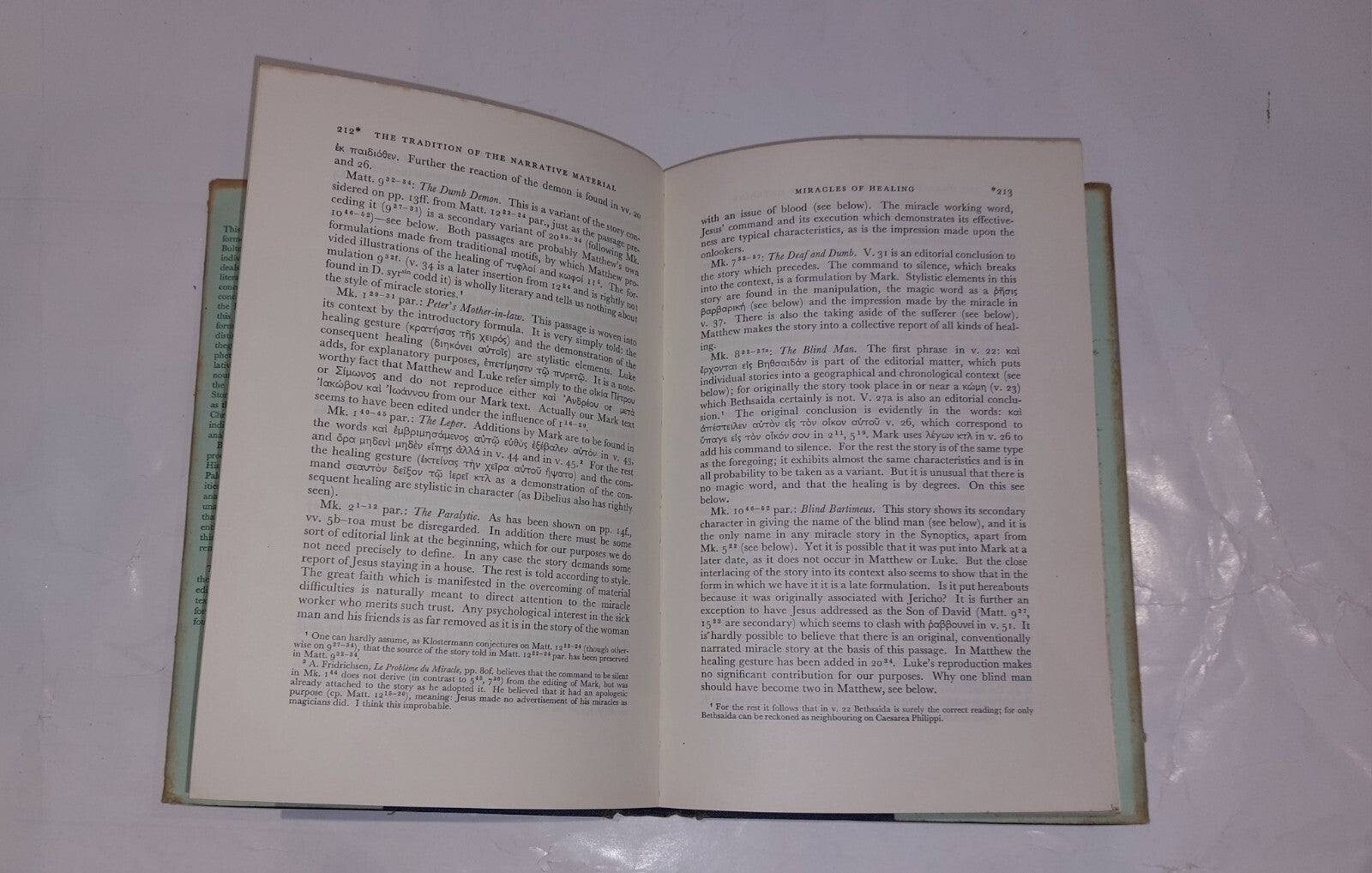 The History of the Synoptic Tradition By Rudolf Bultmann 1st Edition (1963) Book6