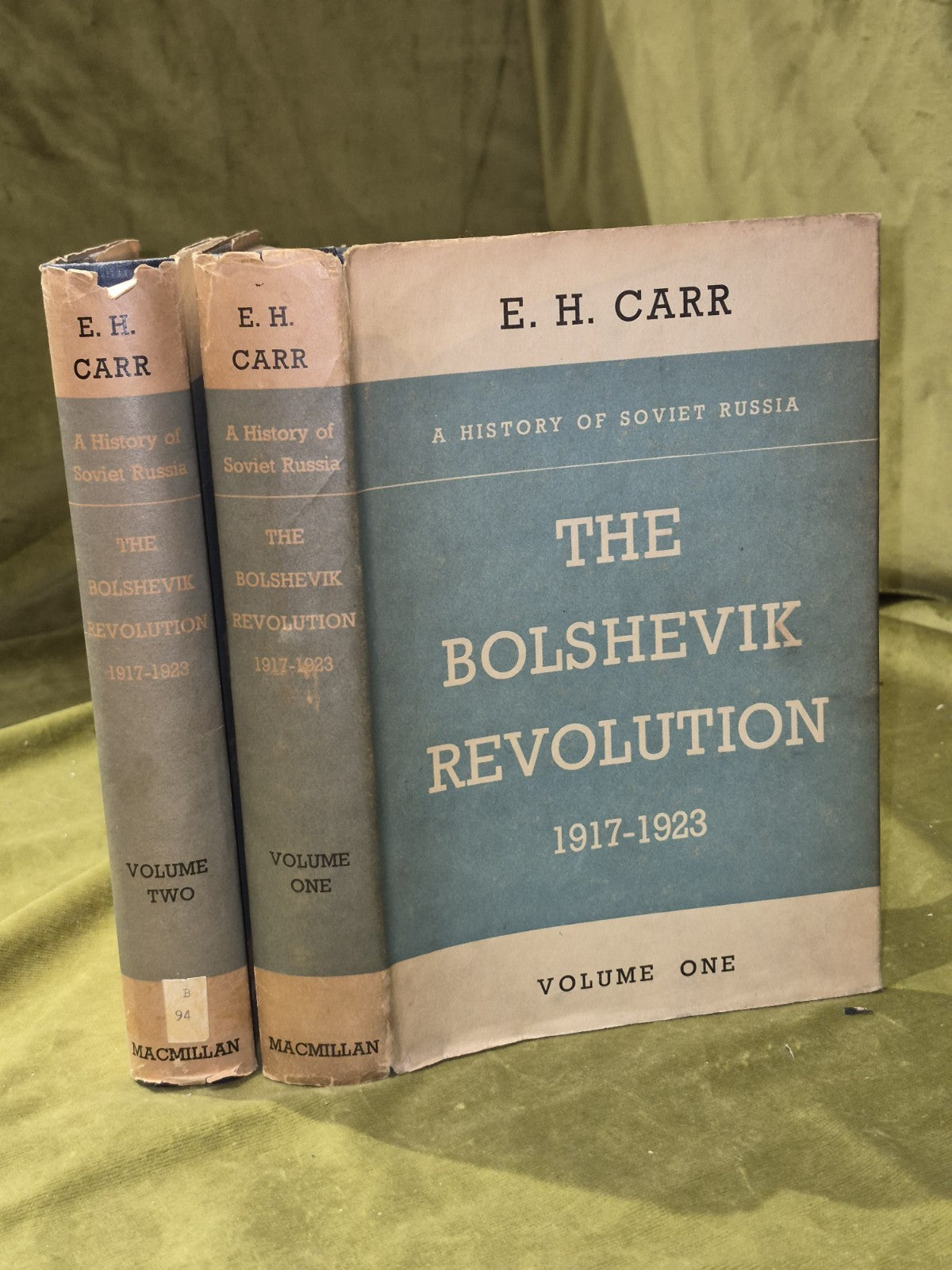 The Bolshevik Revolution E. H. Carr (1950 1952) Vols 1 and 20