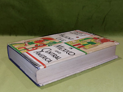 Ancient Life In Mexico & Central America By Edgar L. Hewett 1936 1st Ed Hb/Dj7