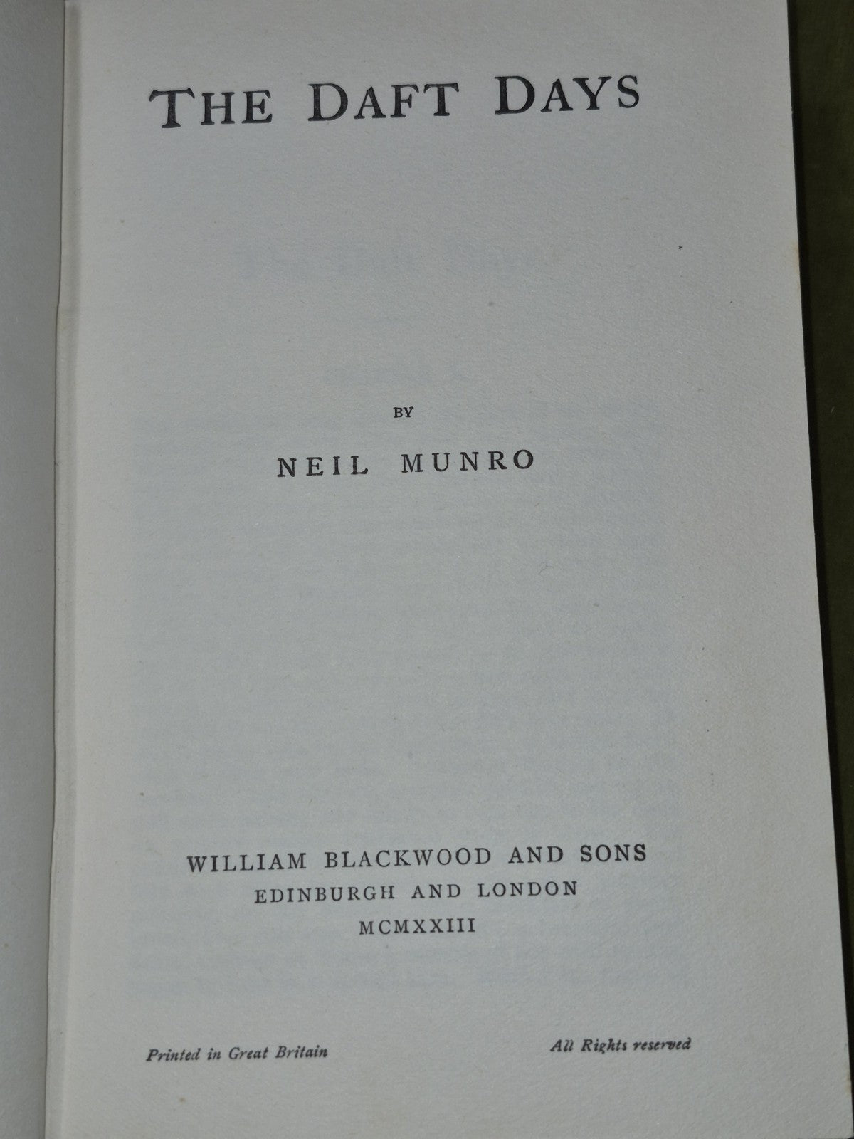 Neil Munro William Blackwood Job Lot The Lost Pibroch Fancy Farm Doom Castle6