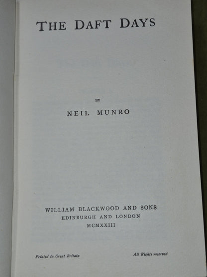 Neil Munro William Blackwood Job Lot The Lost Pibroch Fancy Farm Doom Castle6