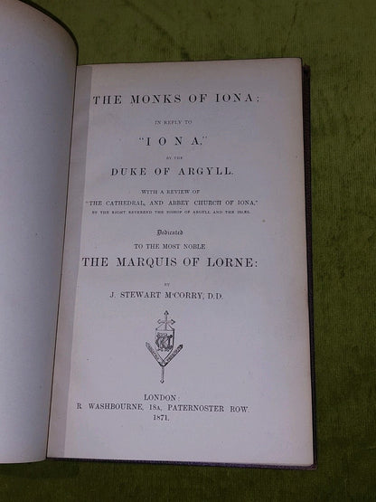 The Monks of Iona (1871) J. Stewart M'Corry3