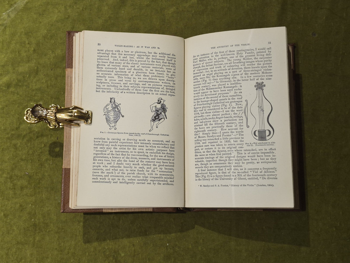 VIOLIN - MAKING, AS IT WAS AND IS - Ed. Heron-Allen , Ward Lock & Co 1885 2nd HB5