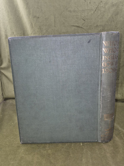 Who’s Who In Glasgow 1909 - Illustrated Ltd.  Edition No. 141 / 750 - Eyre-Todd1