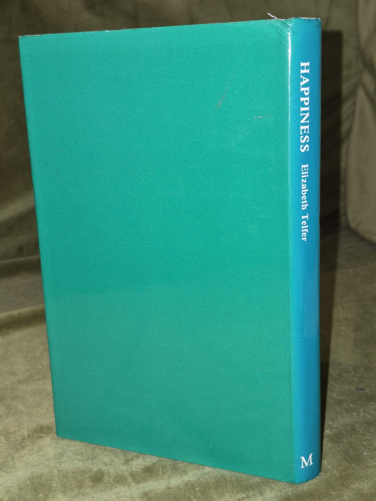 Happiness Elizabeth Telfer 1980 Hardcover SIGNED Letter1