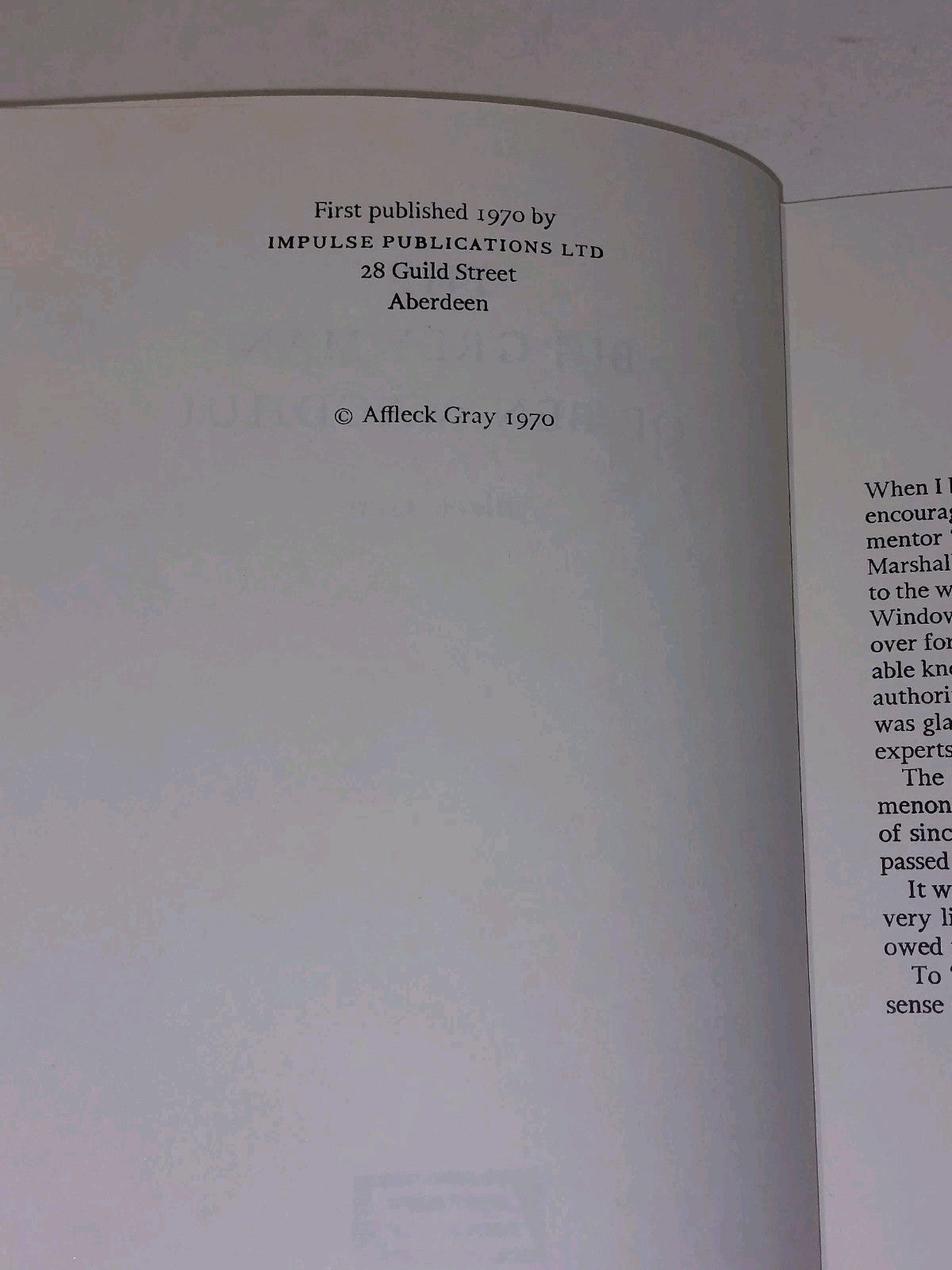 The Big Grey Man of Ben MacDhui By Affleck Gray (1970) 1st Ed Hb Book5