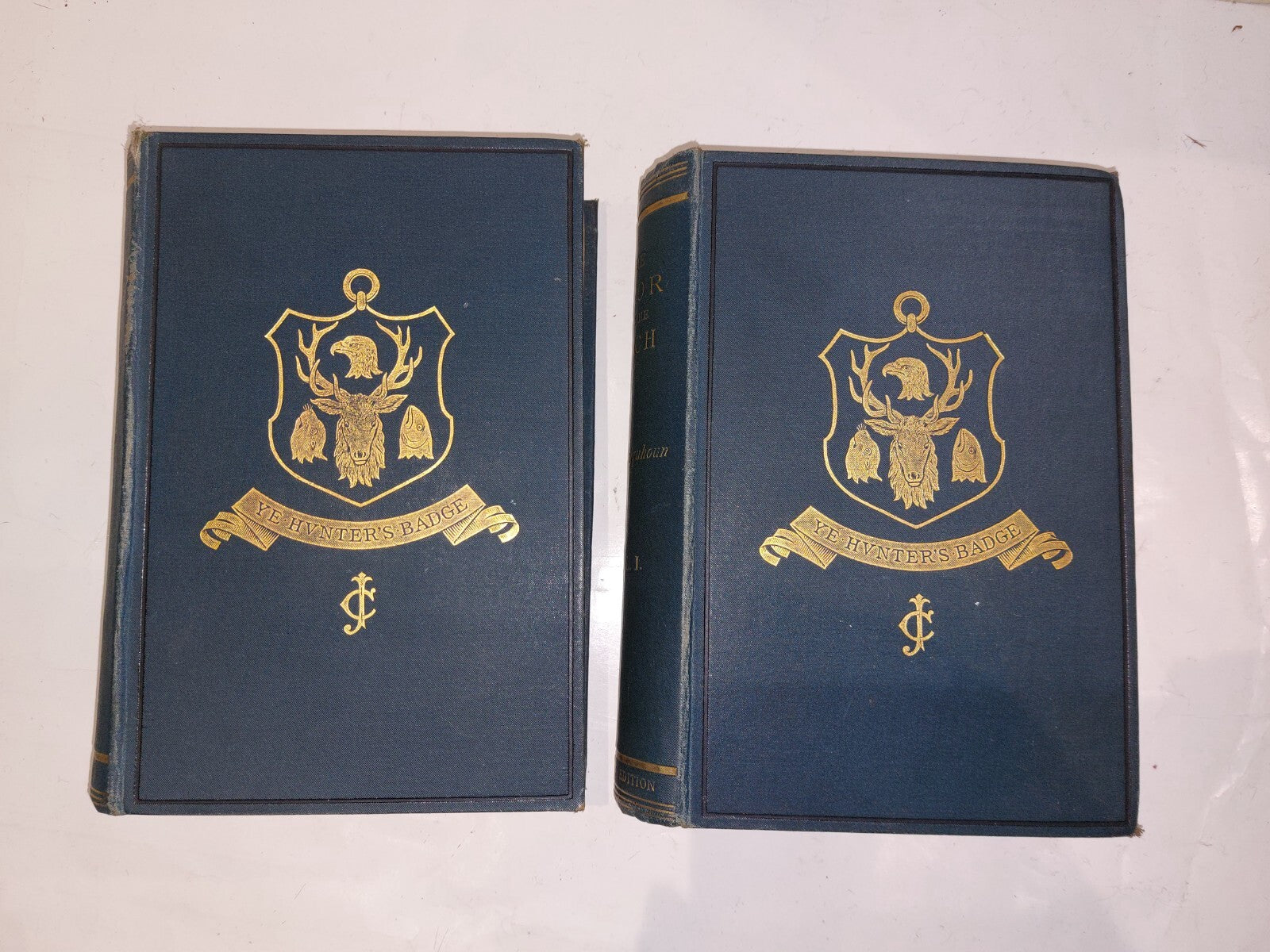 The Moor and the Loch (vol. 1 & 2) John Colquhoun. Volume 1 And 2 1884 2
