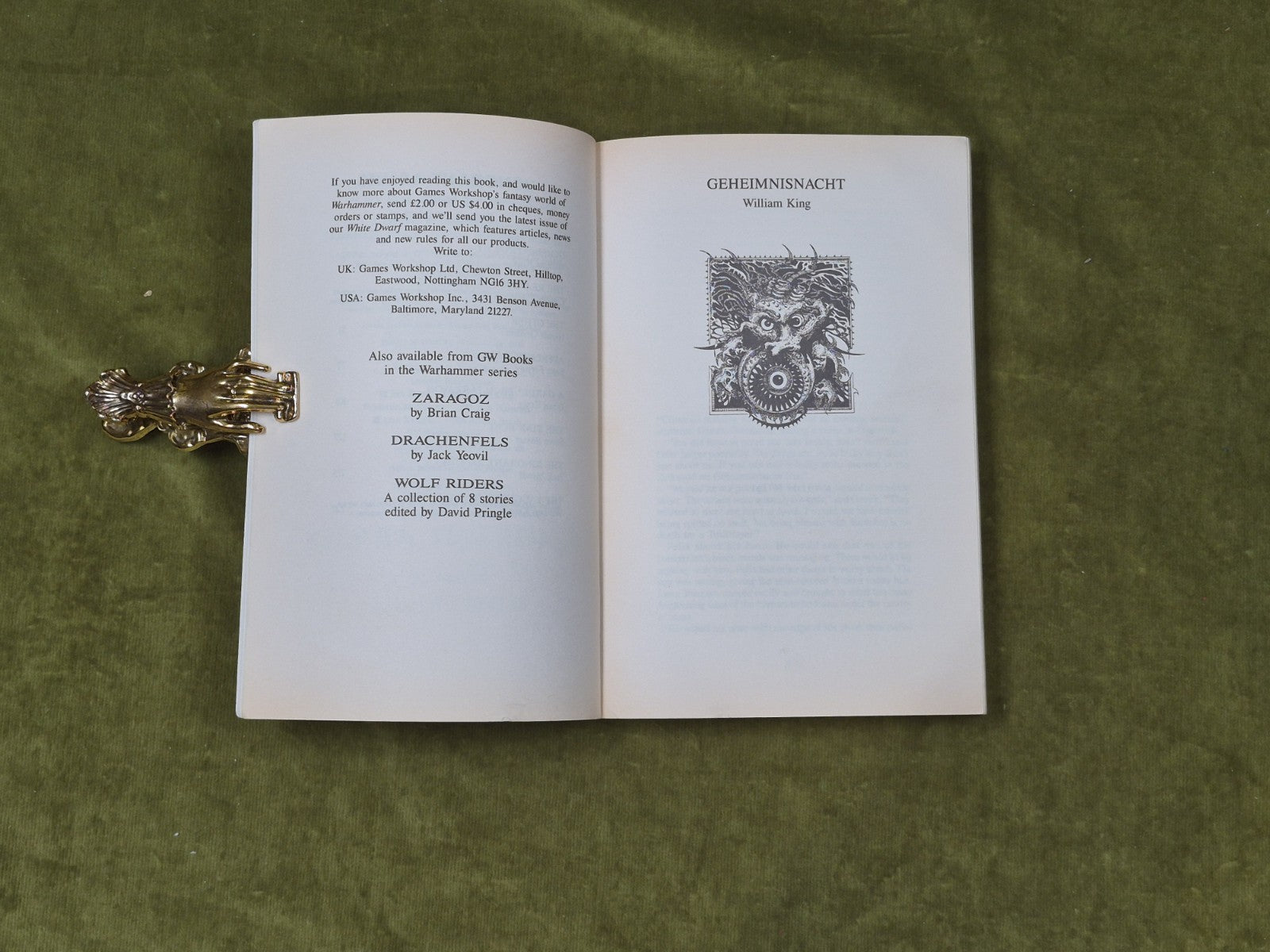 Warhammer IGNORANT ARIMES ed. David Pringle Paperback Games Workshop 19896