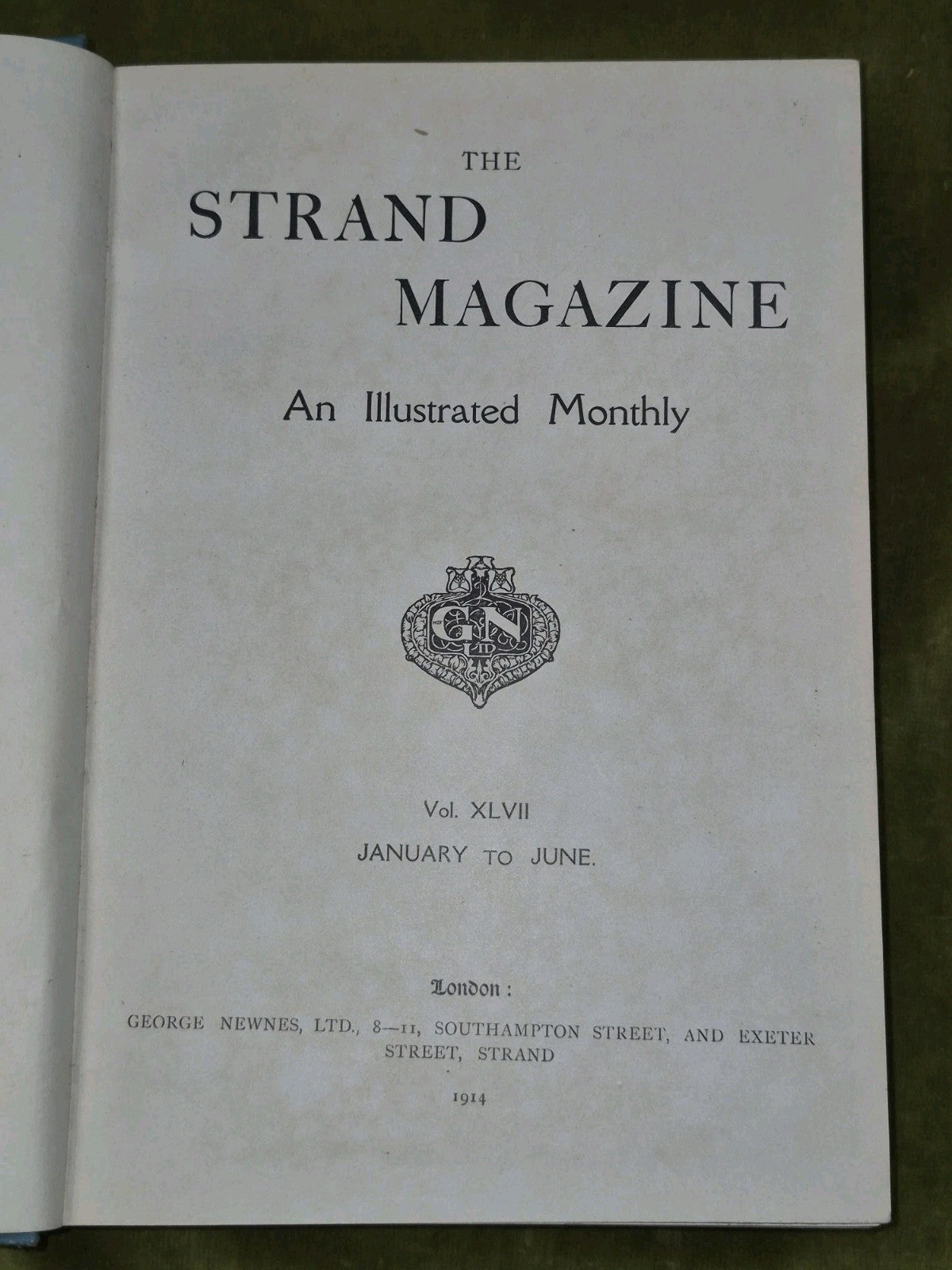 The Strand Magazine 1914 Jan June XLVII Wodehouse5